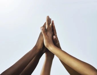 hands-touching hands-touching
